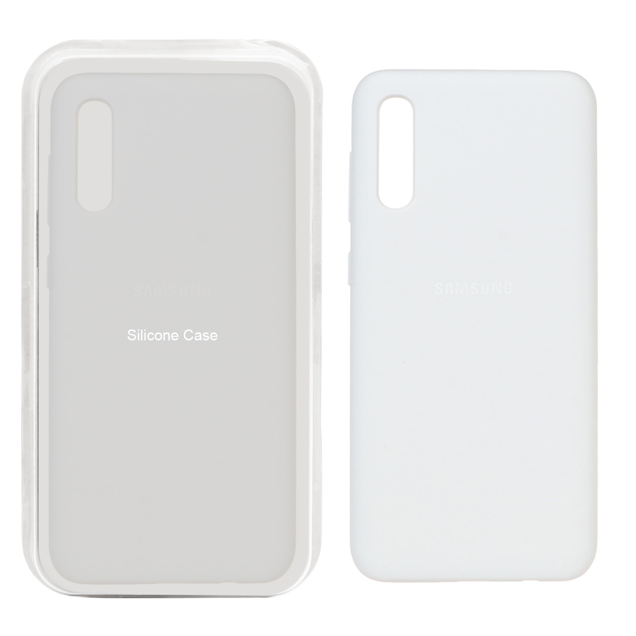 قاب سیلیکونی پاک کنی اورجینال Samsung Galaxy A50 / A50s / A30s - سفید (پک اصلی)